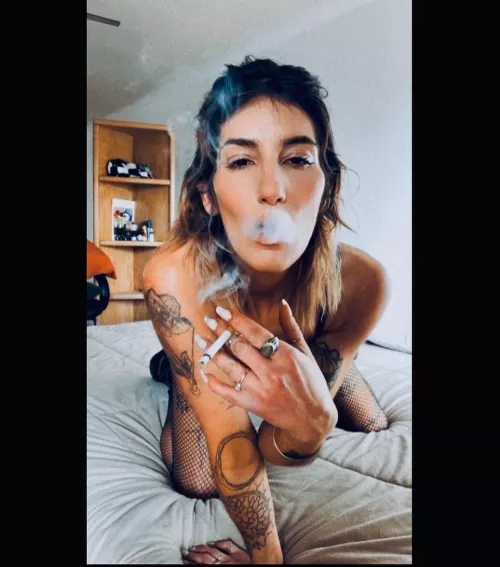 I’ll be honest, I do feel sexy when I smoke sometimes. by Felony_whatevr