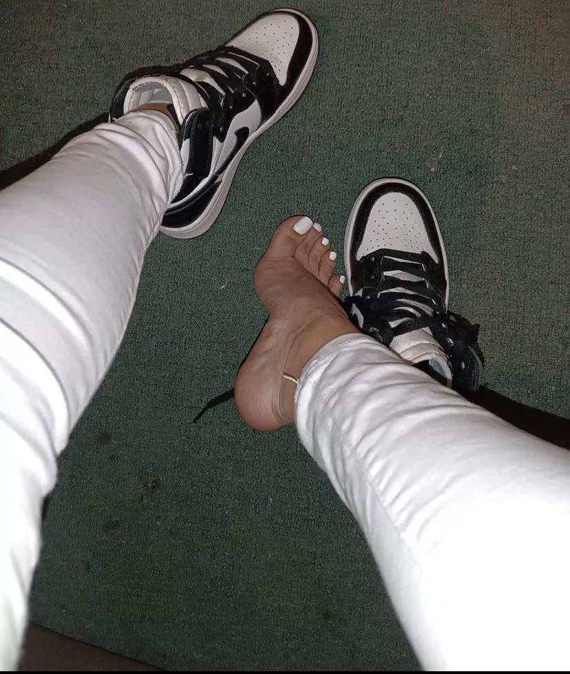 im such a sneaker girl, time to take em off. wanna help? posted by cutestfeetxo