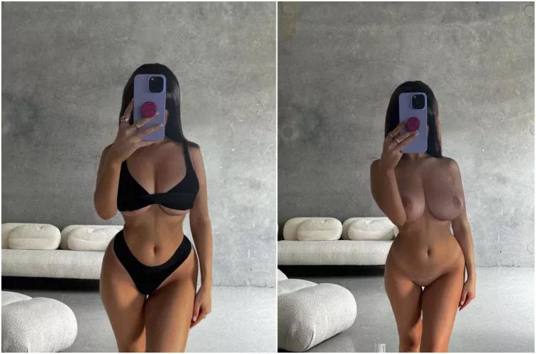 My boobs are so much bigger without underwear... 😂 by claracannons