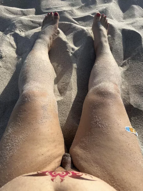 Nude beach the other day by nyanberryy