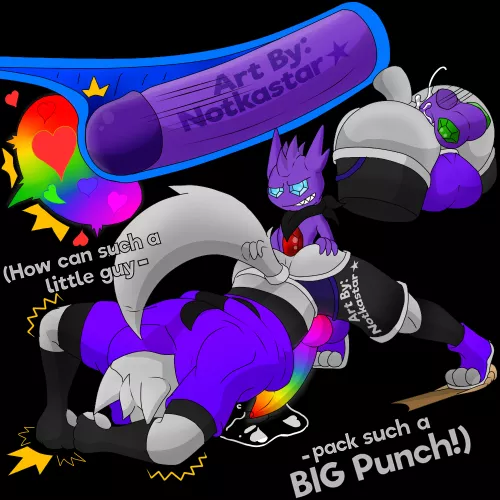 Sableye Learns Punishment [M/M] (Notkastar) by Notkastar