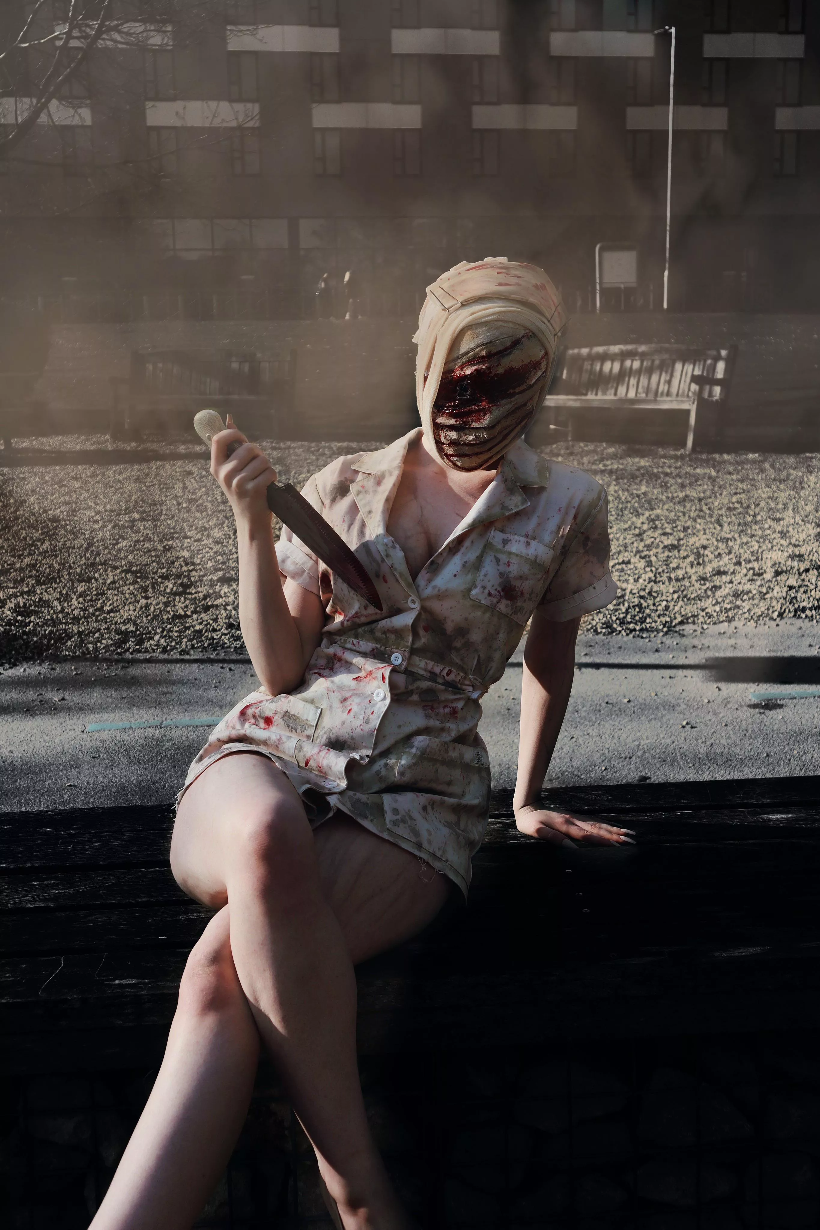 Silent Hill nurse by Rynkerbelle posted by Rynkerbelle
