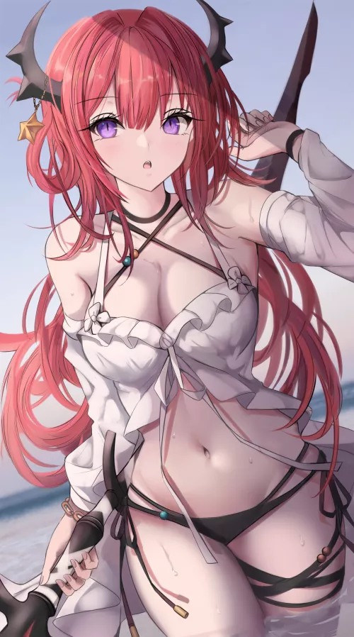 Surtr [Arknights] by dumbocow