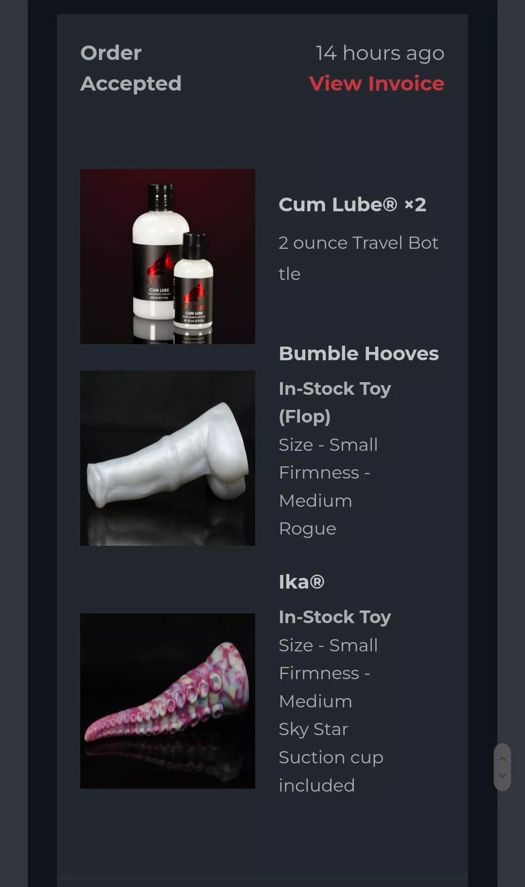 Thanks for the help yesterday! After looking, I choose these to lovely toys. posted by quirky_sub