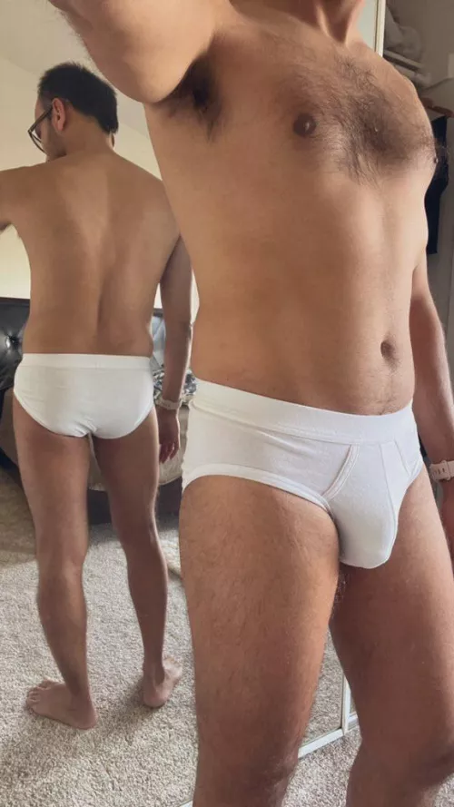 these plain white briefs from intimissimi make me so horny and slutty every time I wear them by zaarm6