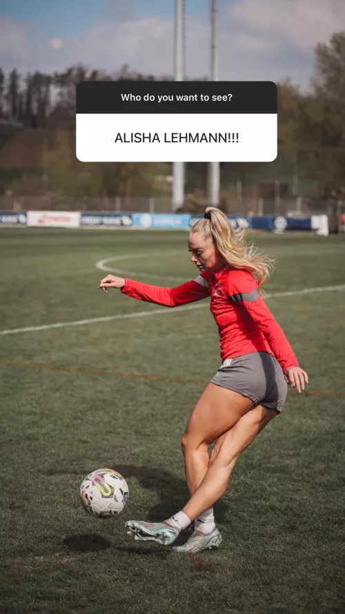 Alisha Lehmann - Swiss Football Player by Toya_OS