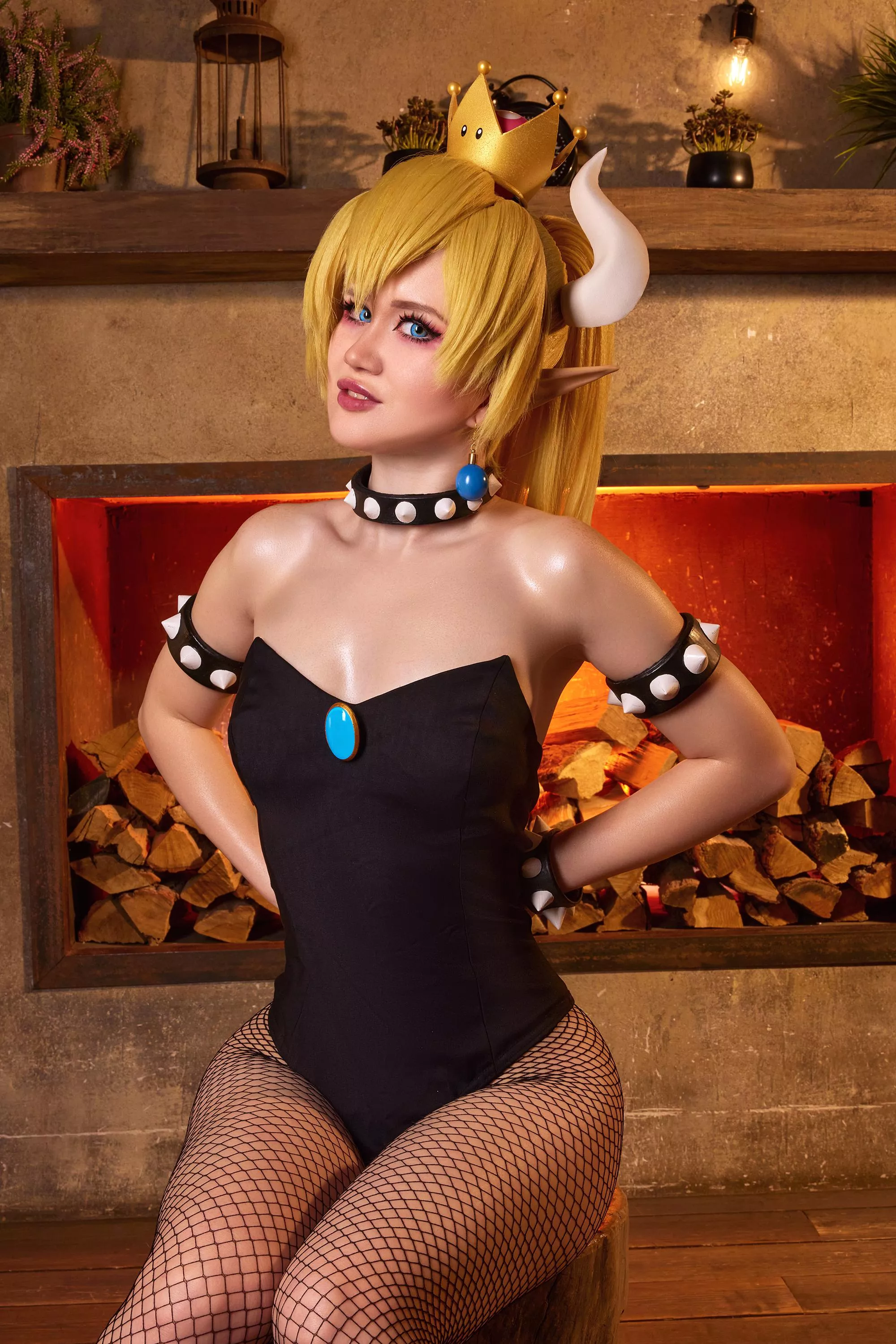 Bowsette cosplay by aki_puff posted by aki_puff