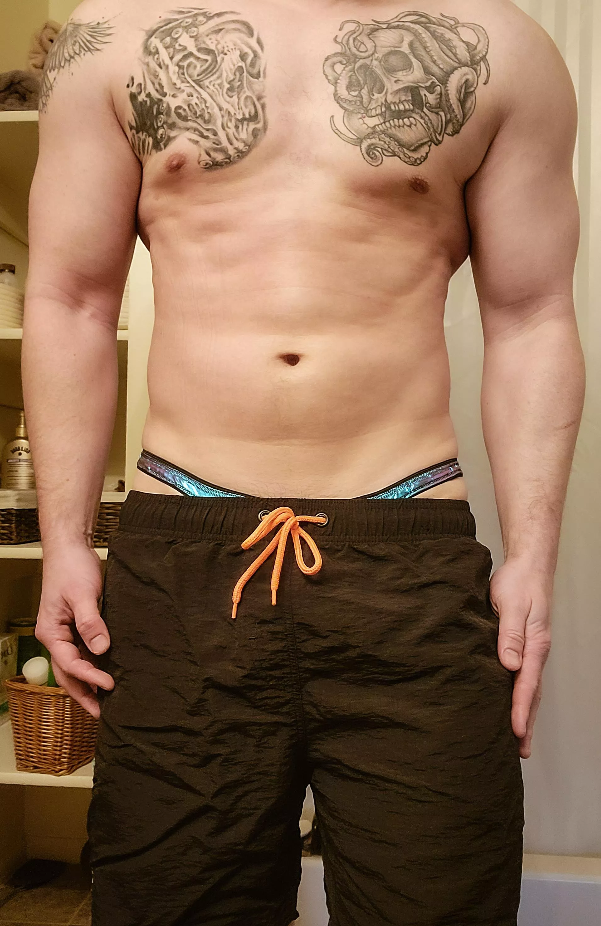 Cute little thong straps posted by just_thongs