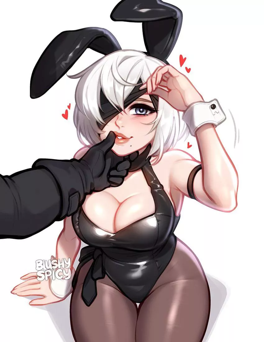 Easter is never over withouth a little 2B by Blushyspicy posted by Fraisehime