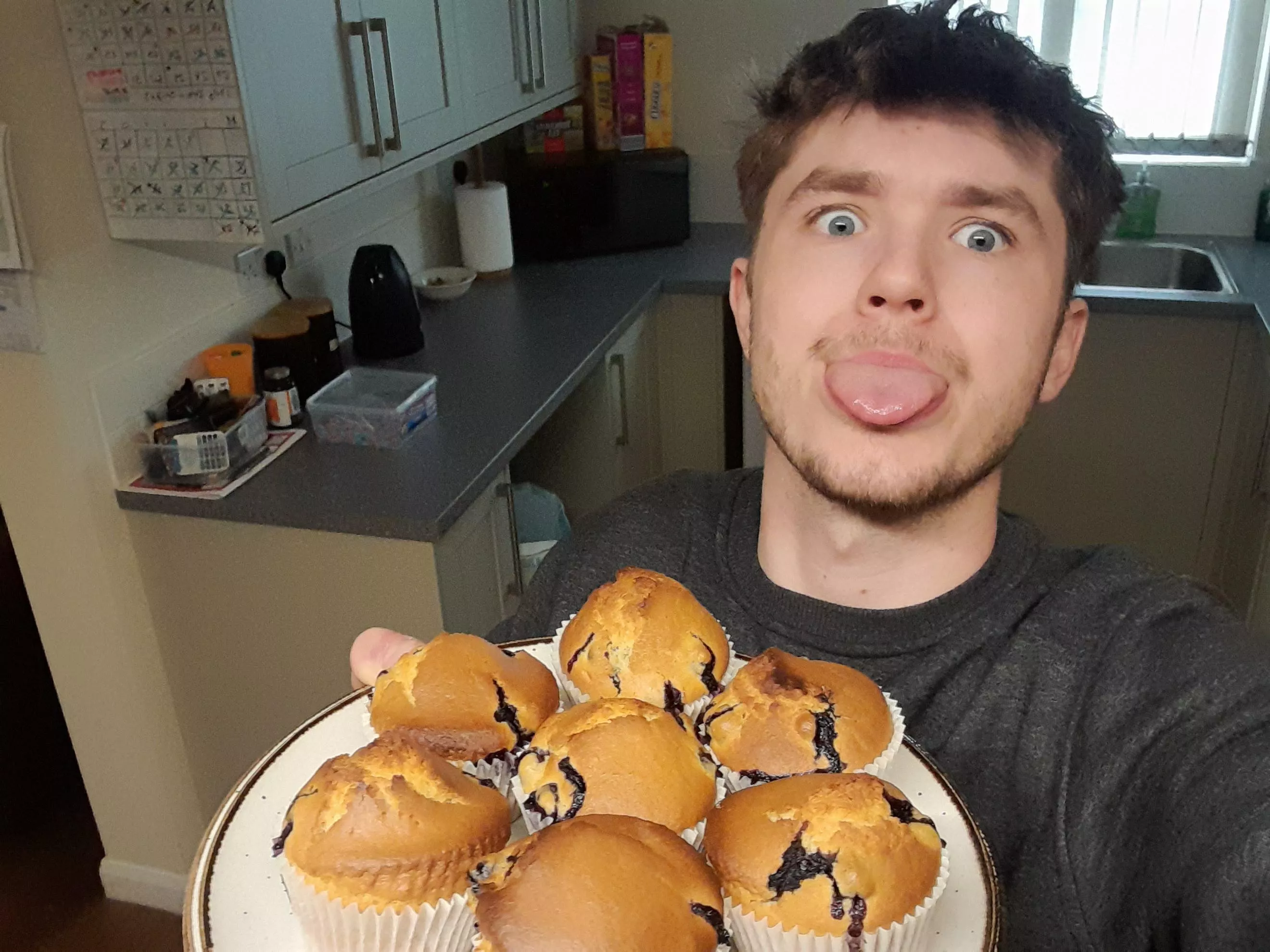 Everyone needs that friend who makes them muffins on their birthday! posted by BrbMakingACuppaT