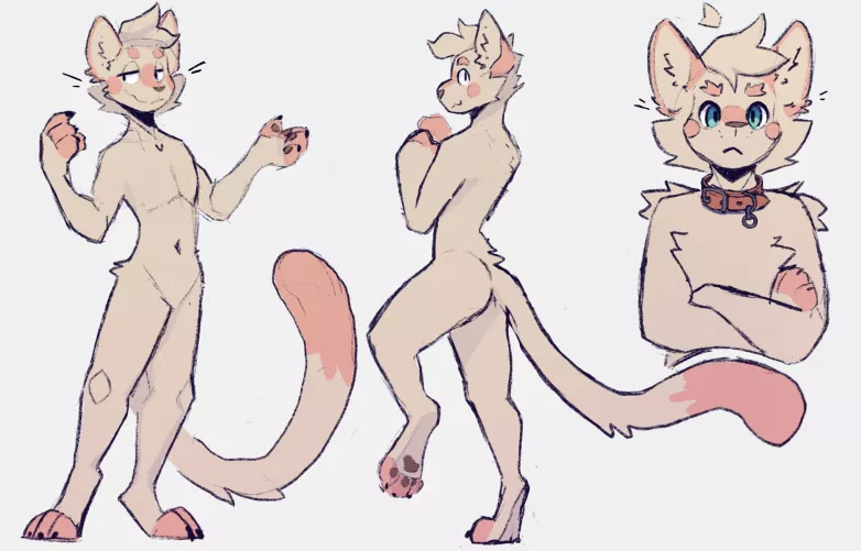 finally made a ref sheet by kherspurrs