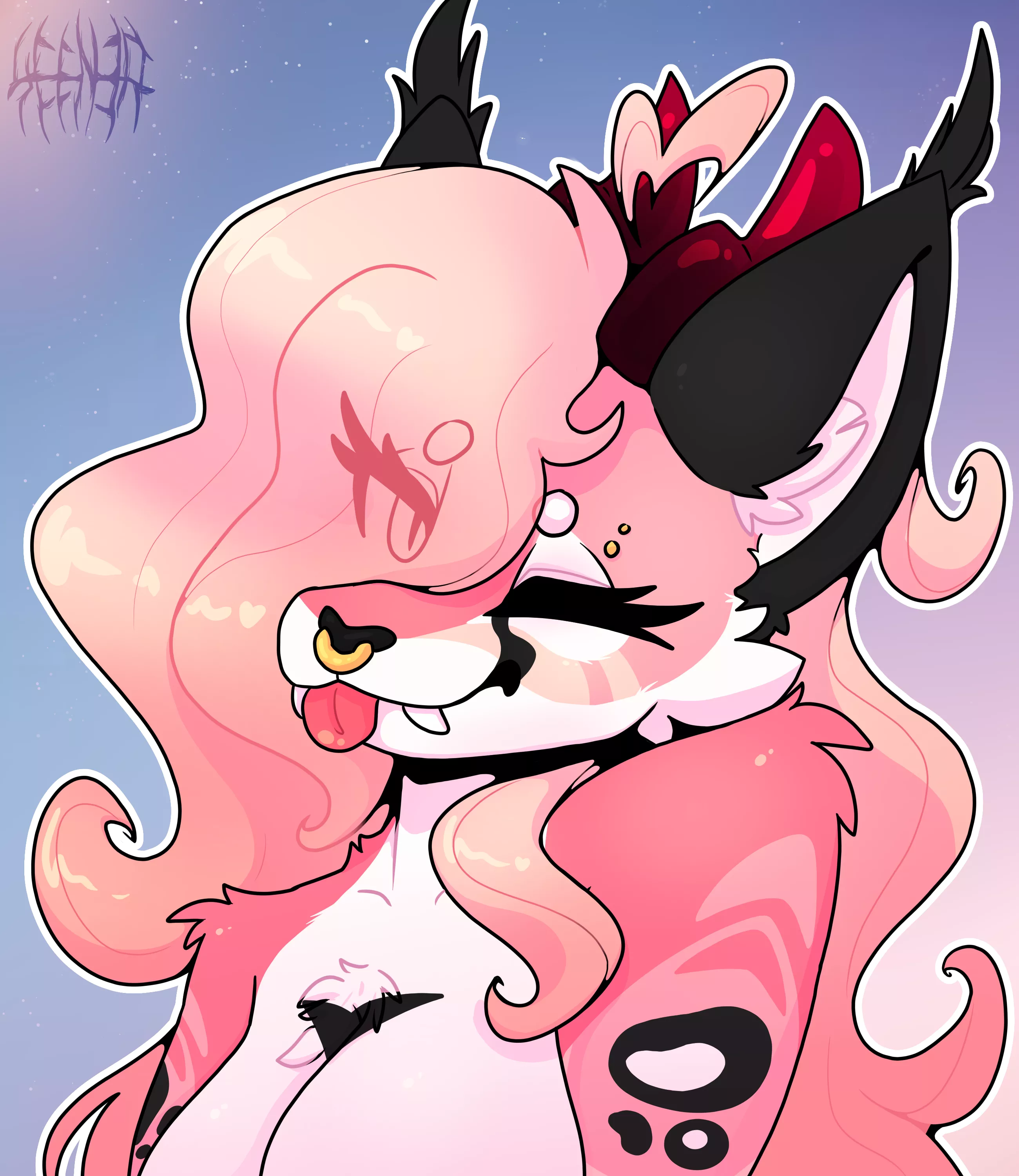 first drawing after almost 3 months of art block lol ~ (art by me!) posted by NotAFuwy