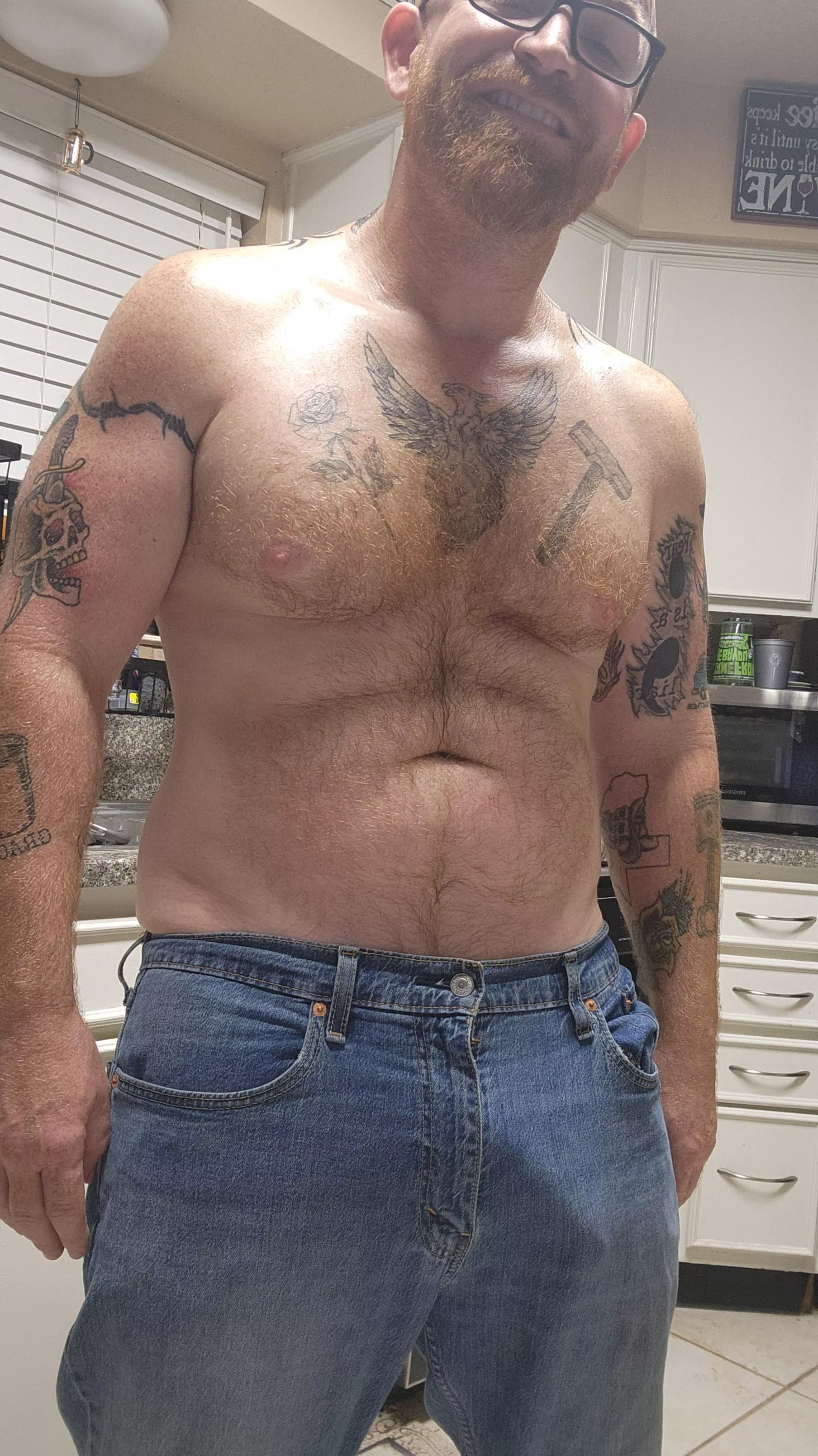 Ginger chest hair for your Monday morning posted by texcentricasshole