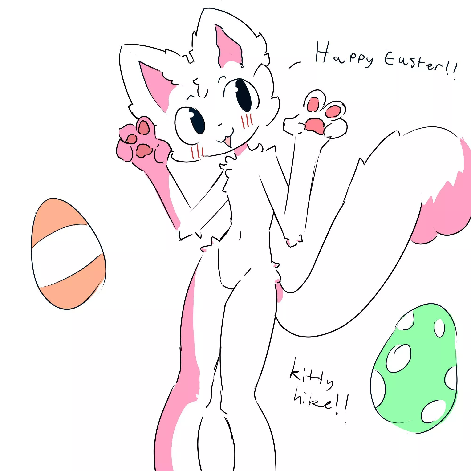 Happy Easter!!!!(my art:3) posted by Kittyhike