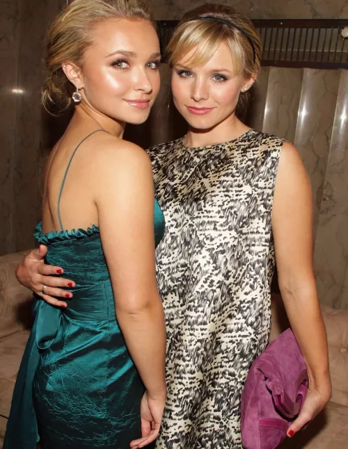 Hayden Panettiere and Kristen Bell by LateApproach
