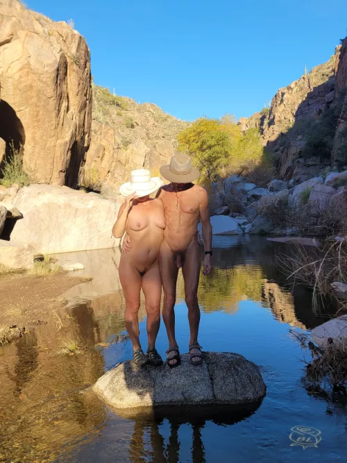Hiking with a fun fellow nudist friend by BareLeiaRose