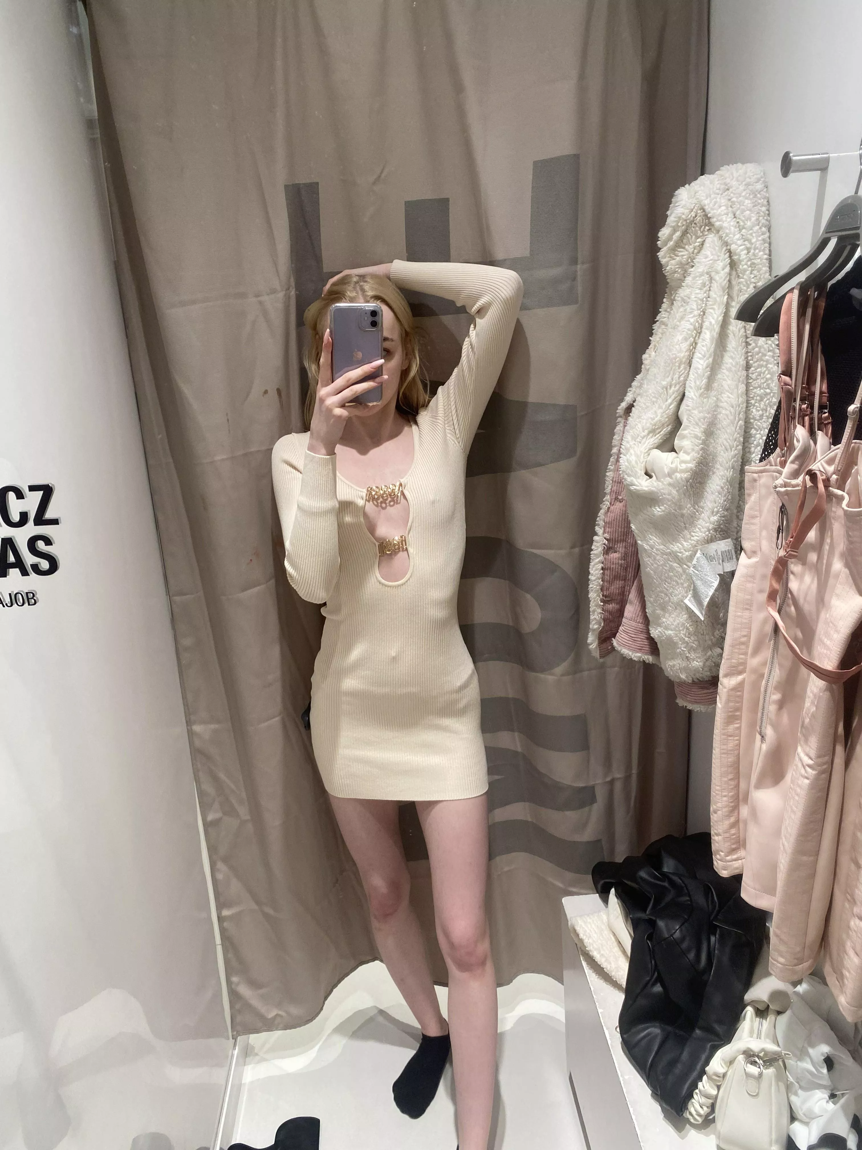 I always get one size smaller 😘 Even tighter posted by NegativePears