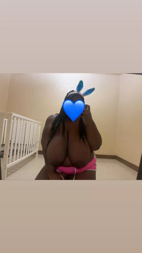 I was a cute wittle bunny for Easter 🐰 by CantSeeCayla