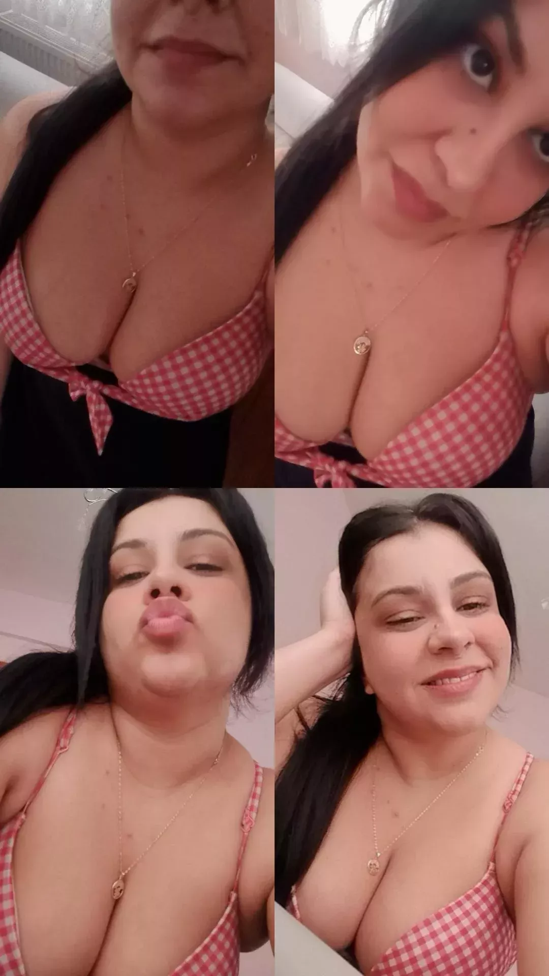 If we go on a date, will you stare at my cleavage or keep the eye contact? posted by ikbendiva