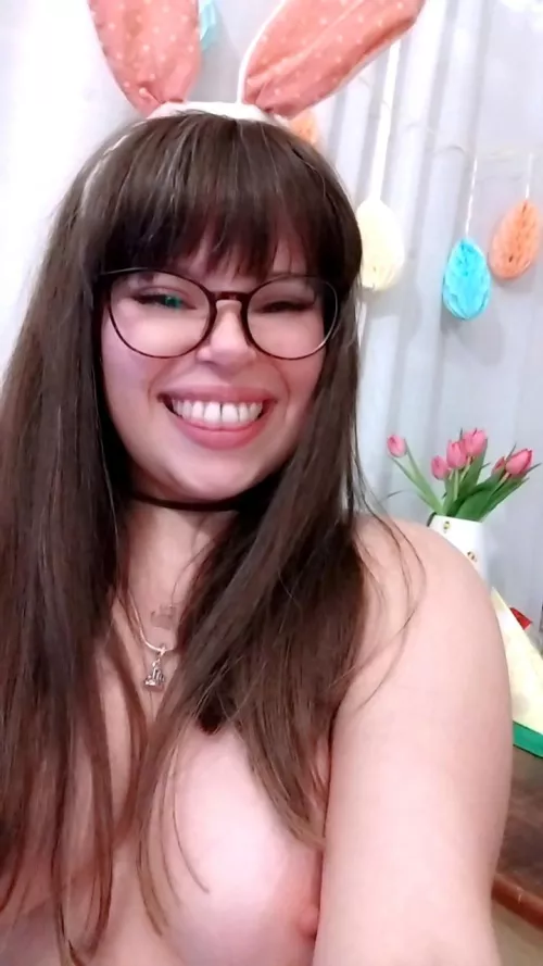 just a cheeky little Easter bunny 🐇 by fairybuttercup