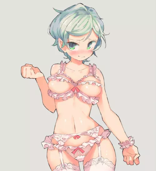 Kizaki Rei Frilled Blush (Shimazaki1152) [ Aikatsu!] by sequence_string