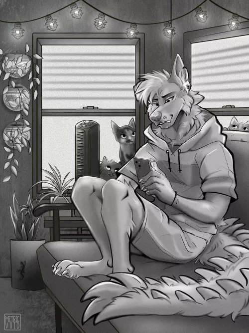 Lo-Fi & Chill by MetricVoidArt