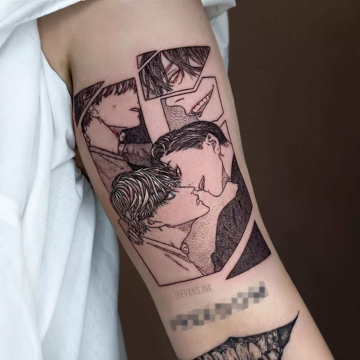 Mad dog tattoo made by me @evans.ink posted by 550g