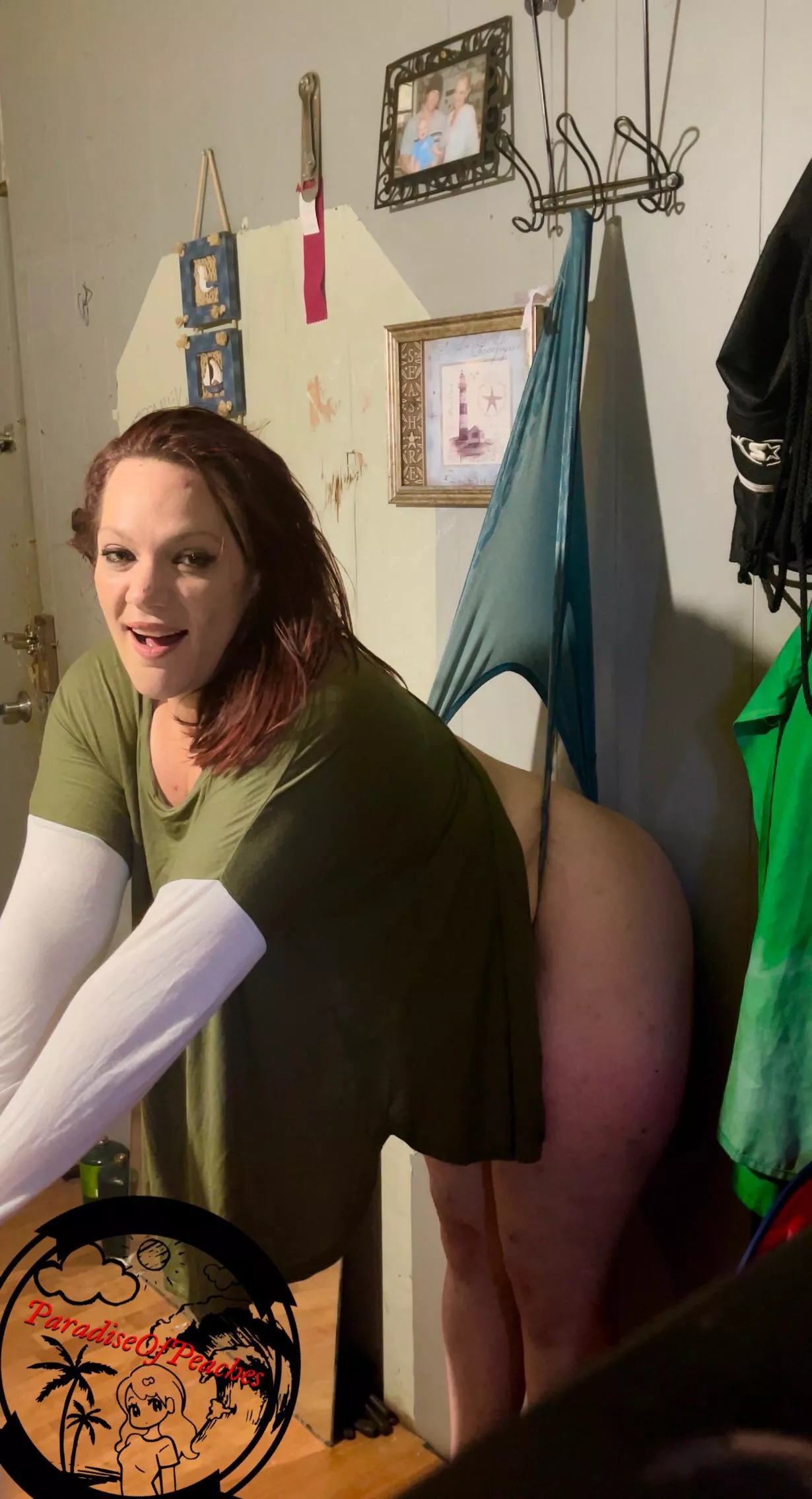 Mommy gets hung up by her undies posted by DojoWedgieMaster