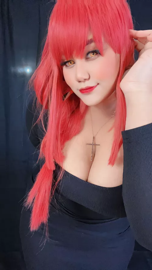 My first test for Makima cosplay by Nelysminho