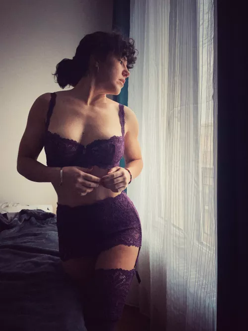 New lingerie ! I love purple by queenblasset