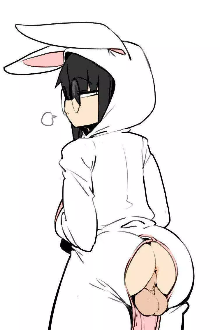 Put on the bunny outfit posted by kik-Somakoi