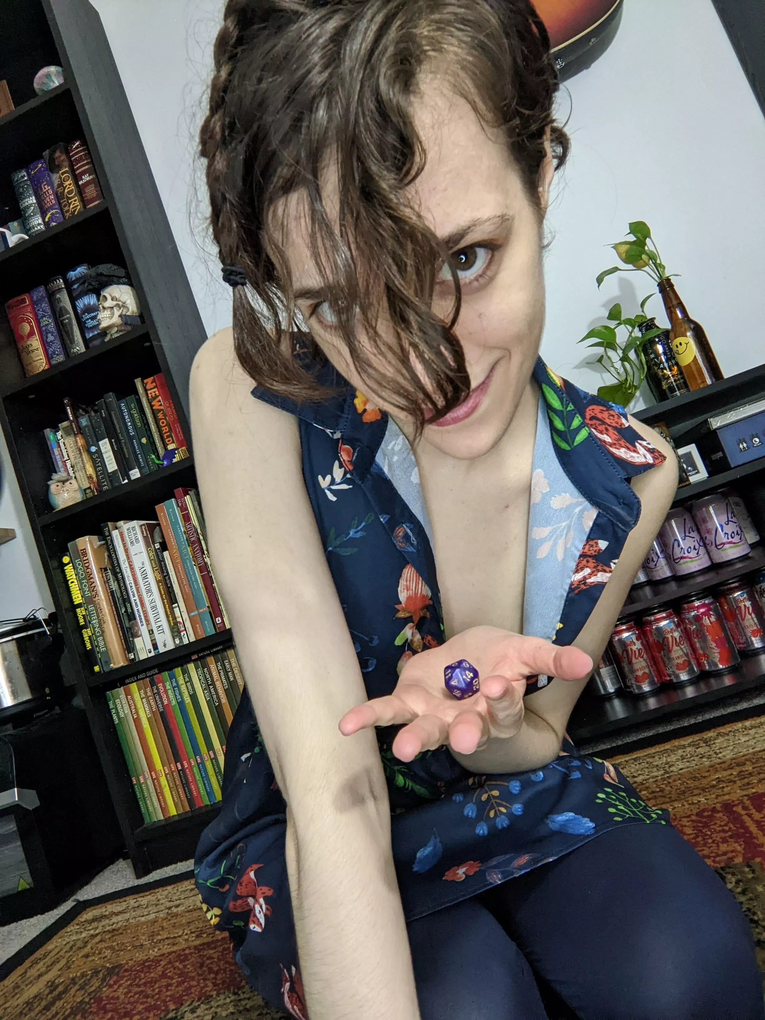 Roll for initiative? 💜🎲💜 posted by TaylorMorganHi