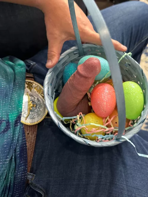 What do you think? Better than getting a chocolate bunny? by longdongsilver454545