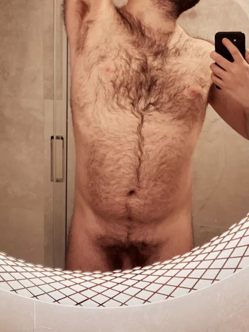 When I was younger, I was uncomfortable with my hair. Now I'm glad that I have them and I like them. What is your story with hair? by HairyMaxx