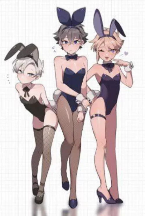 Who wants to breed the Easter bunny??👉👈 (I’m the one of the right) by That_one_punch_kid