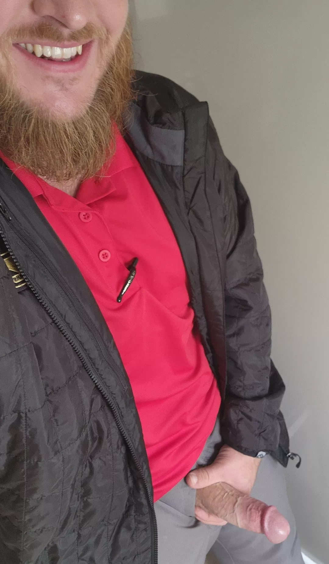 Are playing with my beard or boner first? posted by Huffnpuff72