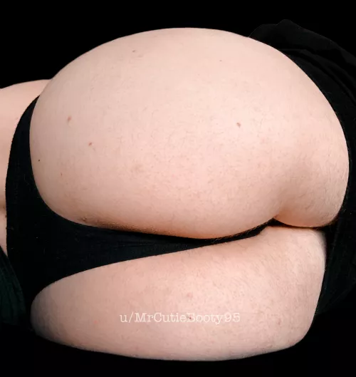 Black thong + bum is a match made in heaven by MrCutieBooty95