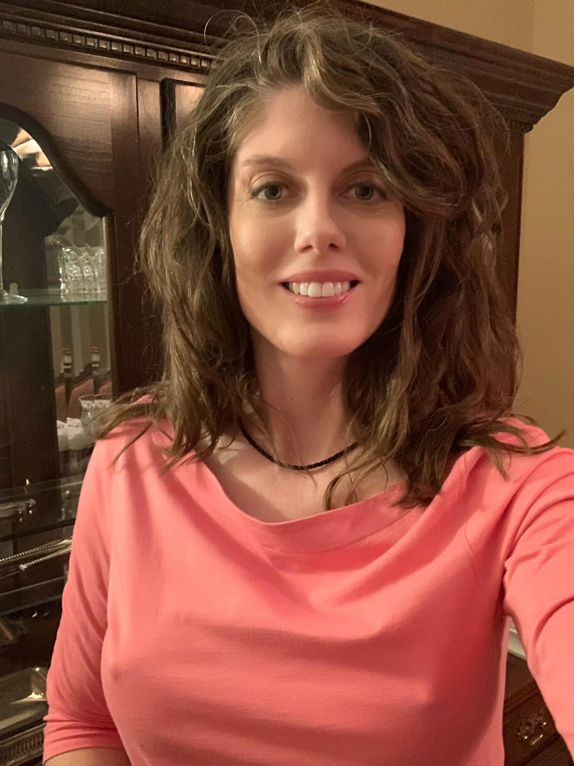 Braless office attire posted by BustyBrooke01