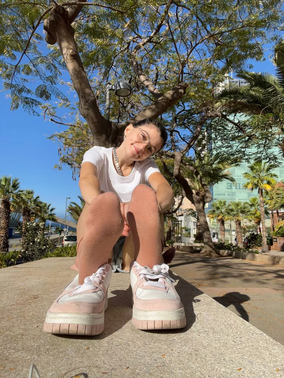 Do you like my socks? 🙊 posted by VenereBattisti05