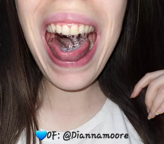 Drink my saliva or I'll lick all over your face 😈🔥 [oc] by Diannafeetok