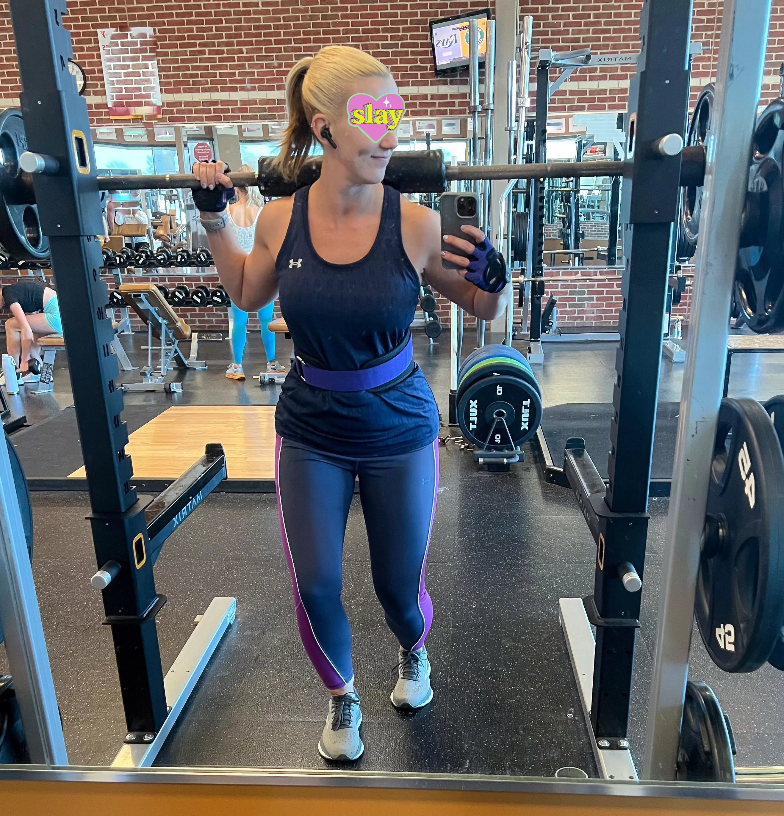 Gotta have a strong Squat Game! posted by KurvyBlondeWife1