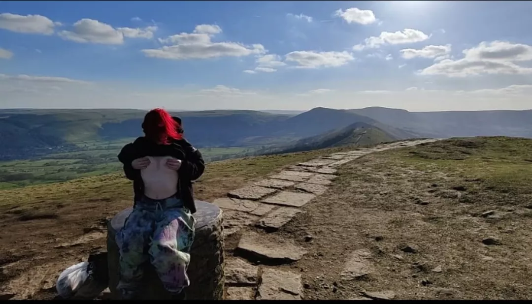 Half naked in the mountains 🏔️ posted by Accalia9119