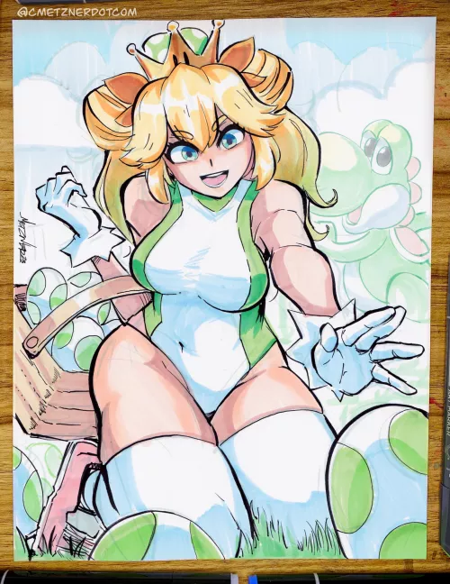 Here’s my drawing of Yoshette! by Spopling