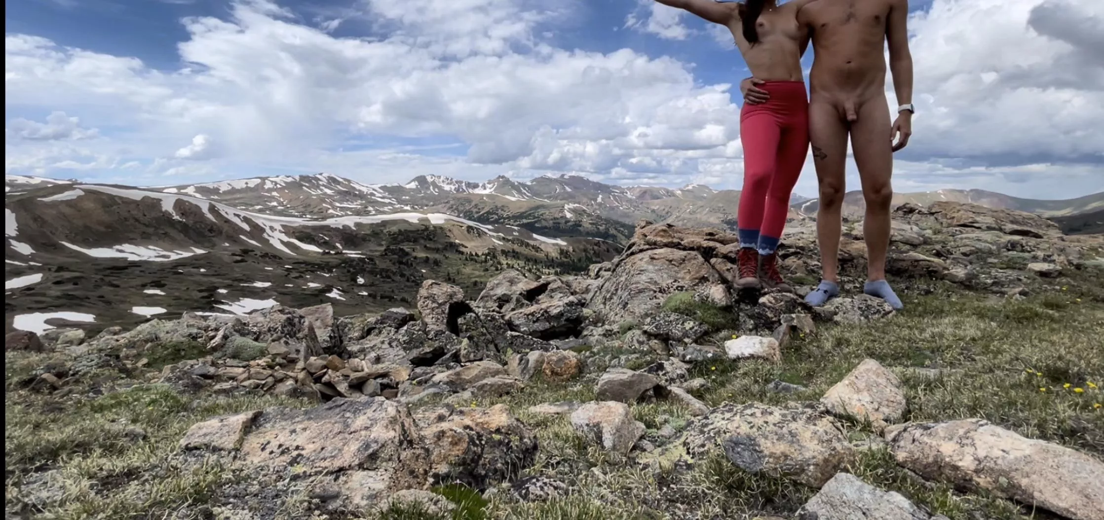 Hiking naked! posted by We-do-what-you-want