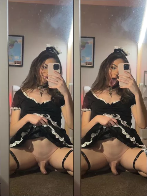 house keeping 🧺 is it okay if i only use my tongue 👅❤️ by ThisBishAmelia