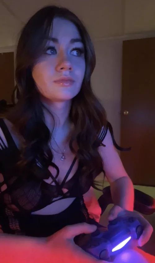 I really dress like this just to game 😈 by SkyeMarie_1