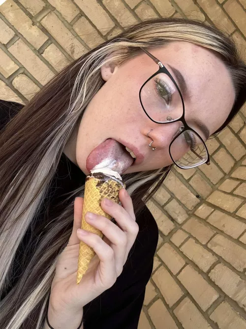 I wish it wasn’t icecream in my mouth by SweetLikeKendi