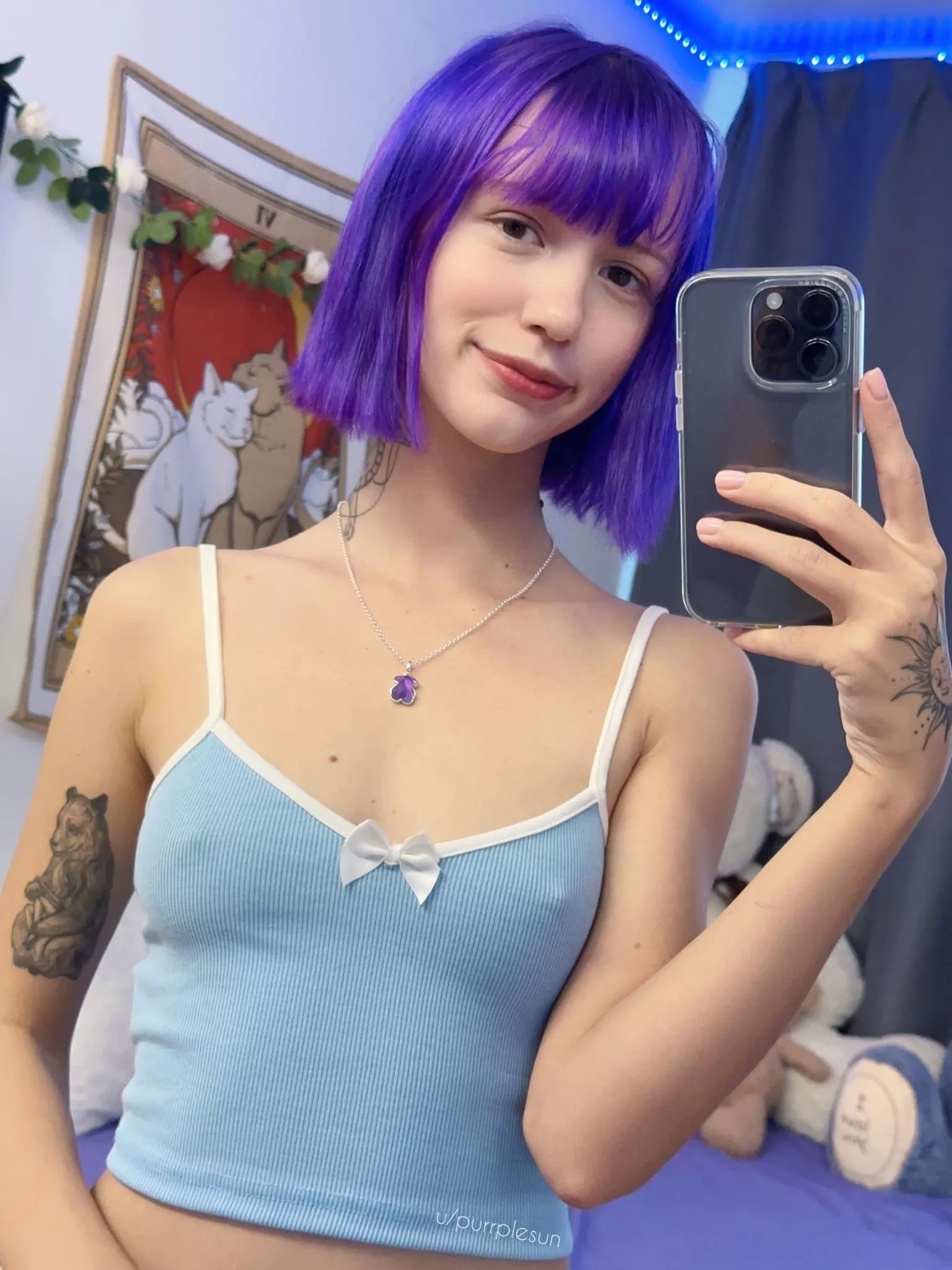 is it more purple or blue? posted by purrplesun