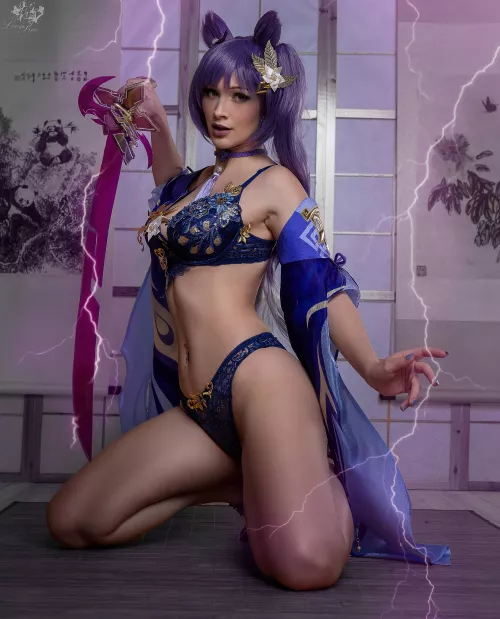 Keqing by LienSue by LienSueCosplay