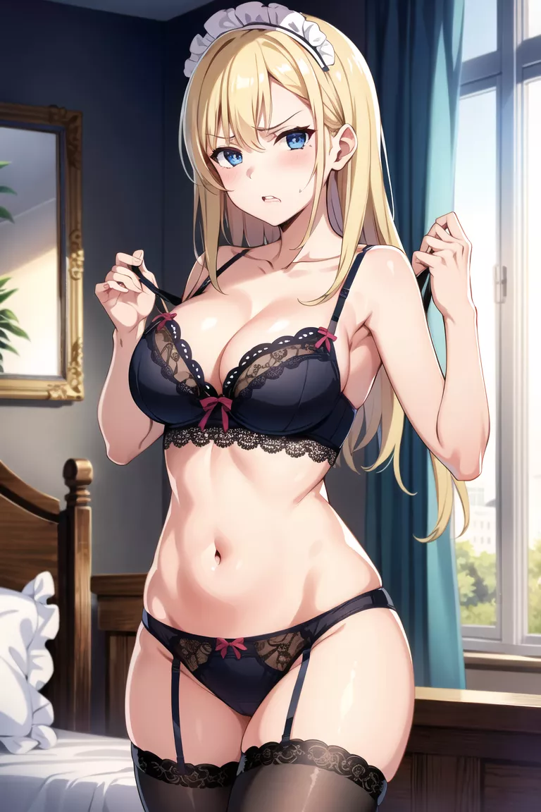 Lingerie Maid posted by CheetahSperm18